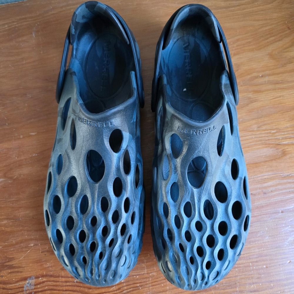 Merrell Hydro Moc Water Scandal Slip On Shoes Men's Size 12 Black And‎ Gray